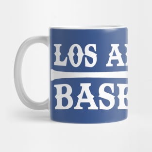 Los Angeles Baseball Mug